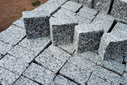 Брусчатка 100x100 из Санарского гранита , фото Купить Брусчатка 100x100 из Санарского гранита в Катав-Ивановске